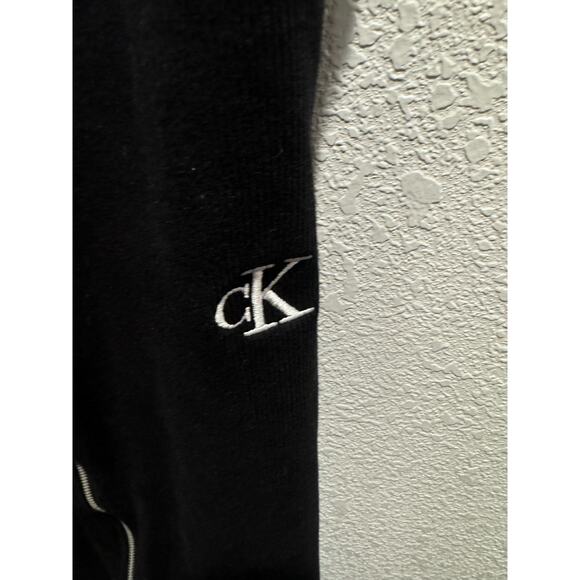 Calvin Klein Black Zipper Sheath Dress - Size M, Elegant and Versatile - Picture 2 of 3